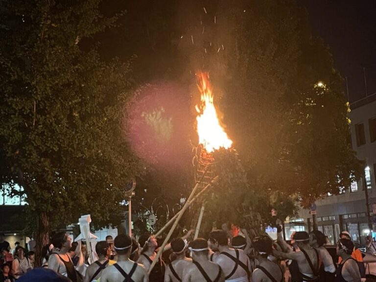 北摂夏の風物詩 池田のがんがら火祭り!! 大阪 four seasons